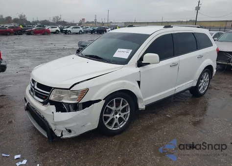 2013 Dodge Journey Crew z USA, uszkodzony, nr VIN 3C4PDCDG1DT561604